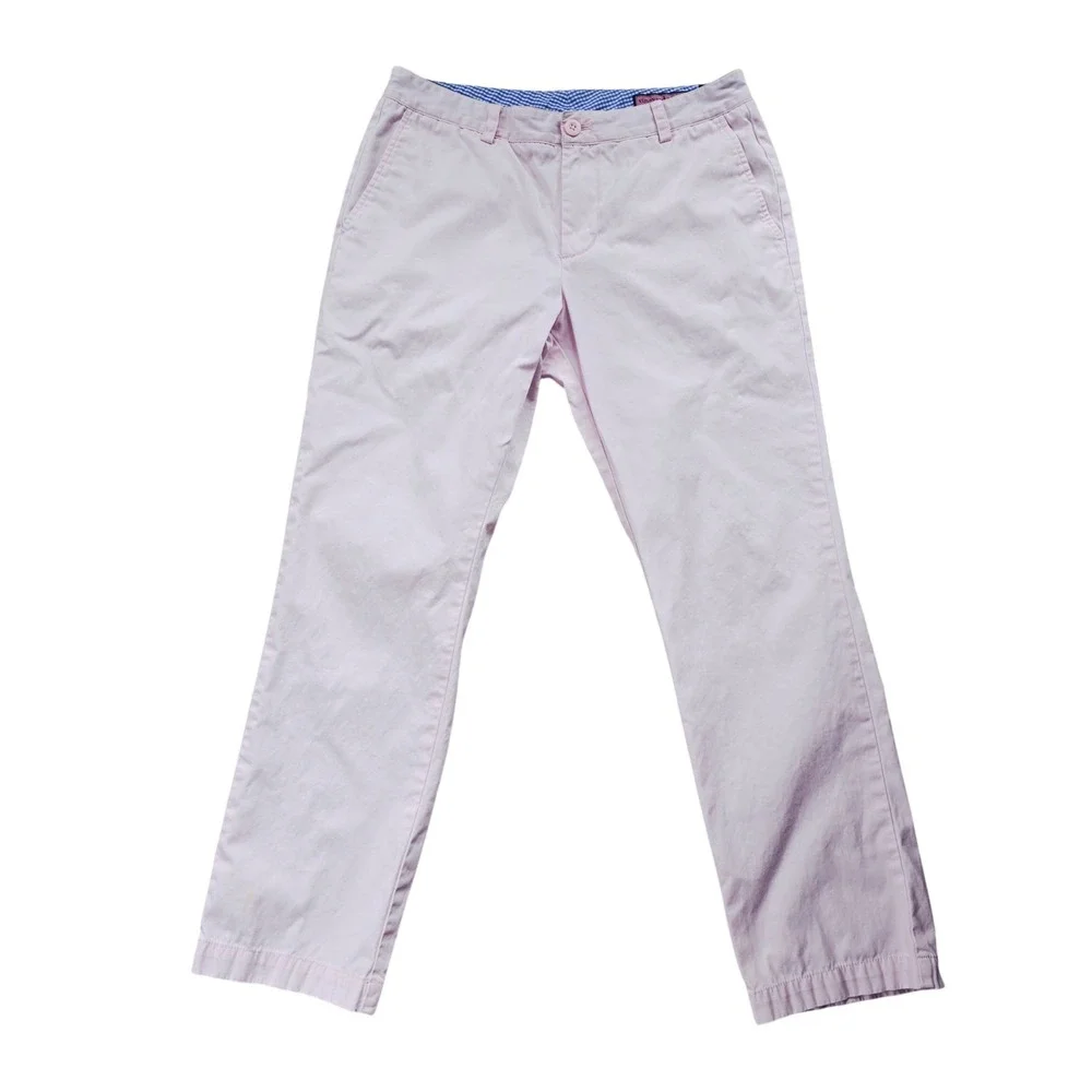 Vineyard Vines‎ Mens 32x30 Pink Breaker Pants Classic Fit Chinos